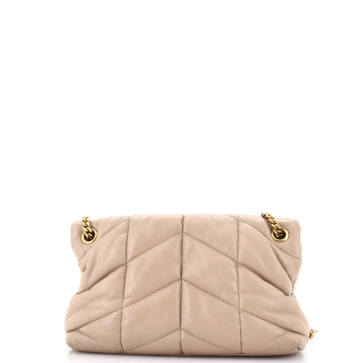 Loulou Puffer Shoulder Bag Quilted Leather Small