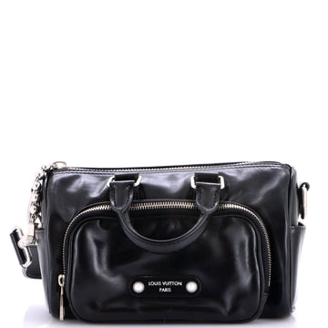 Keepall Cargo Bandouliere Bag Calfskin with Monogram Leather 25