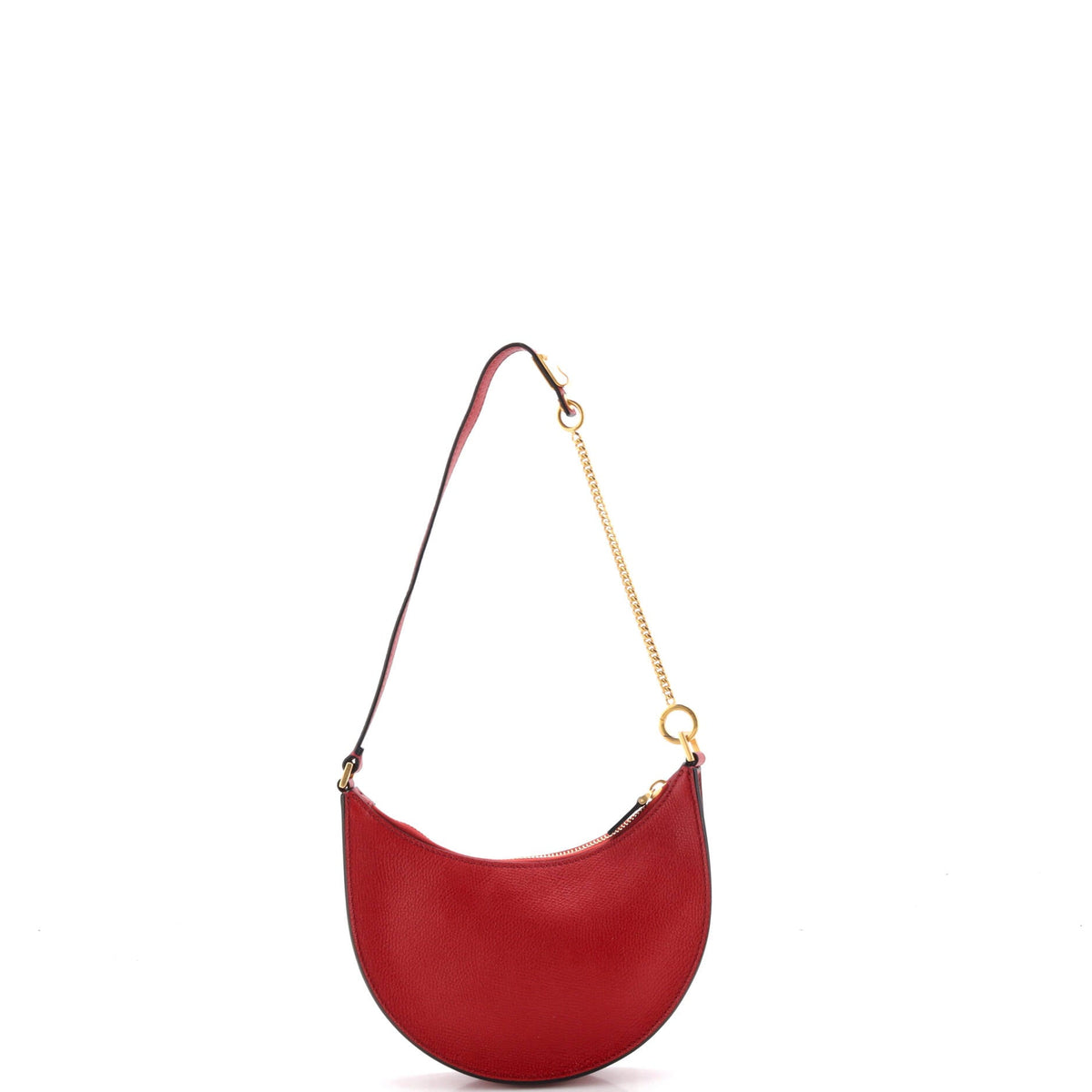 VLogo Hobo Leather Mini