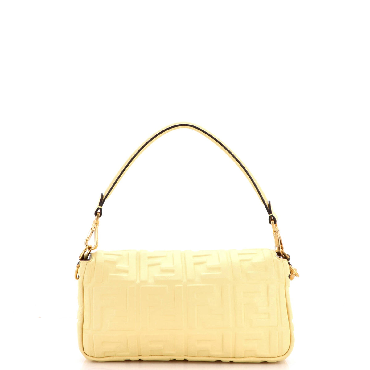 Baguette NM Bag Zucca Embossed Leather Medium