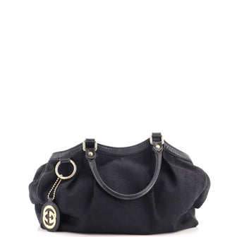 Sukey Tote GG Canvas with Leather Medium