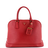 Open Promenade Bag Saffiano Leather Large