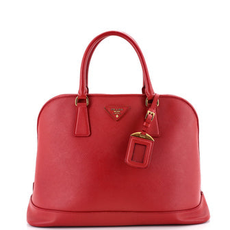 Open Promenade Bag Saffiano Leather Large