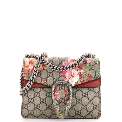 Dionysus Bag Blooms Print GG Coated Canvas Mini