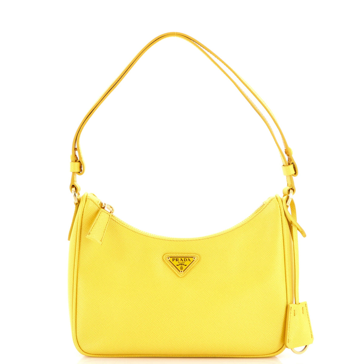 Re-Edition Hobo Saffiano Leather Mini