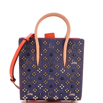 Paloma Tote Embellished Denim Small