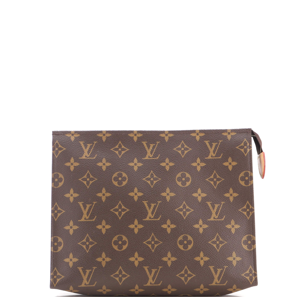 Trio Toiletry Pouch Set Monogram Canvas