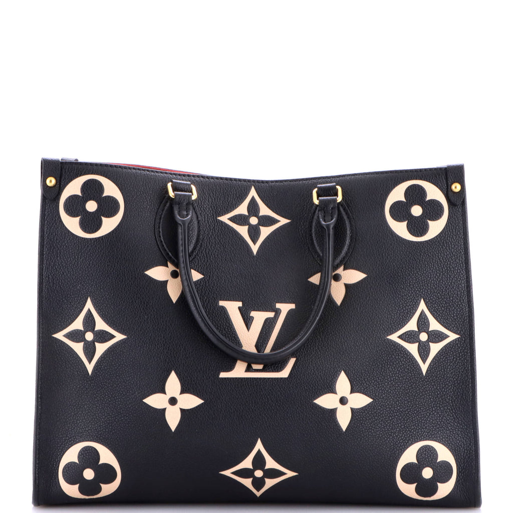 OnTheGo Tote Bicolor Monogram Empreinte Giant MM