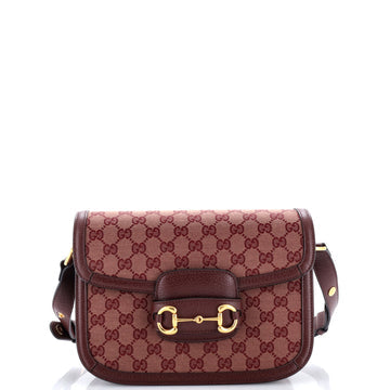 Horsebit 1955 Shoulder Bag GG Denim Small