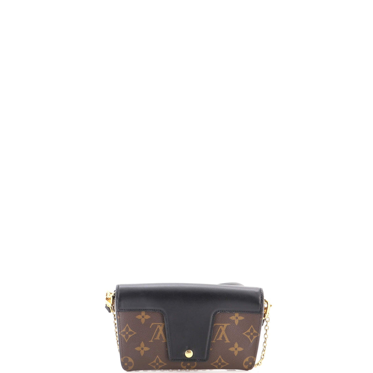 Padlock on Strap Handbag Monogram Canvas and Leather