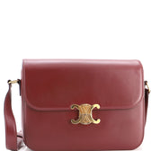 Triomphe Shoulder Bag Smooth Calfskin Large