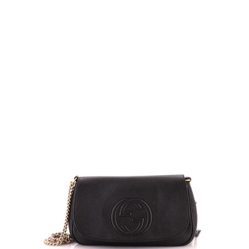 Soho Chain Crossbody Bag Leather Medium
