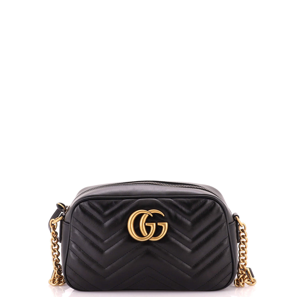 GG Marmont Shoulder Bag Matelasse Leather Small