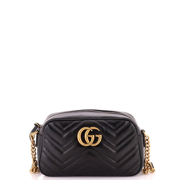 GG Marmont Shoulder Bag Matelasse Leather Small