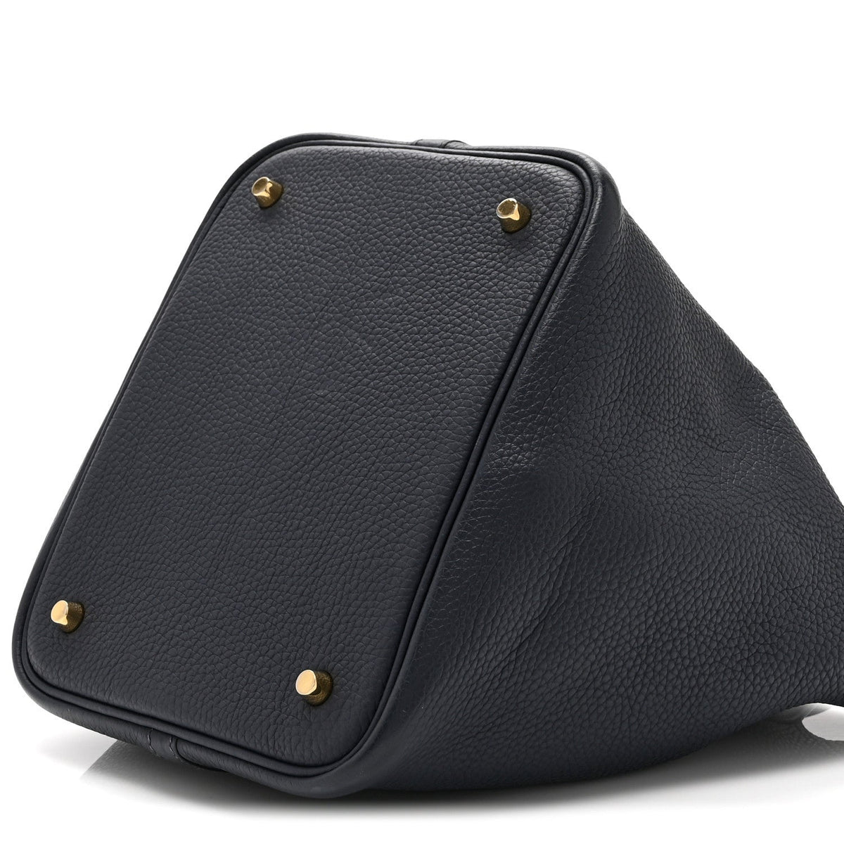 Hermes Taurillon Clemence Picotin Lock 22 MM Bleu Nuit