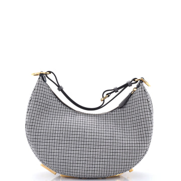 Fendigraphy Bag Houndstooth Wool Small