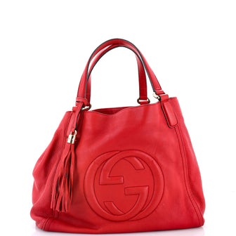 Soho Shoulder Bag Leather Medium