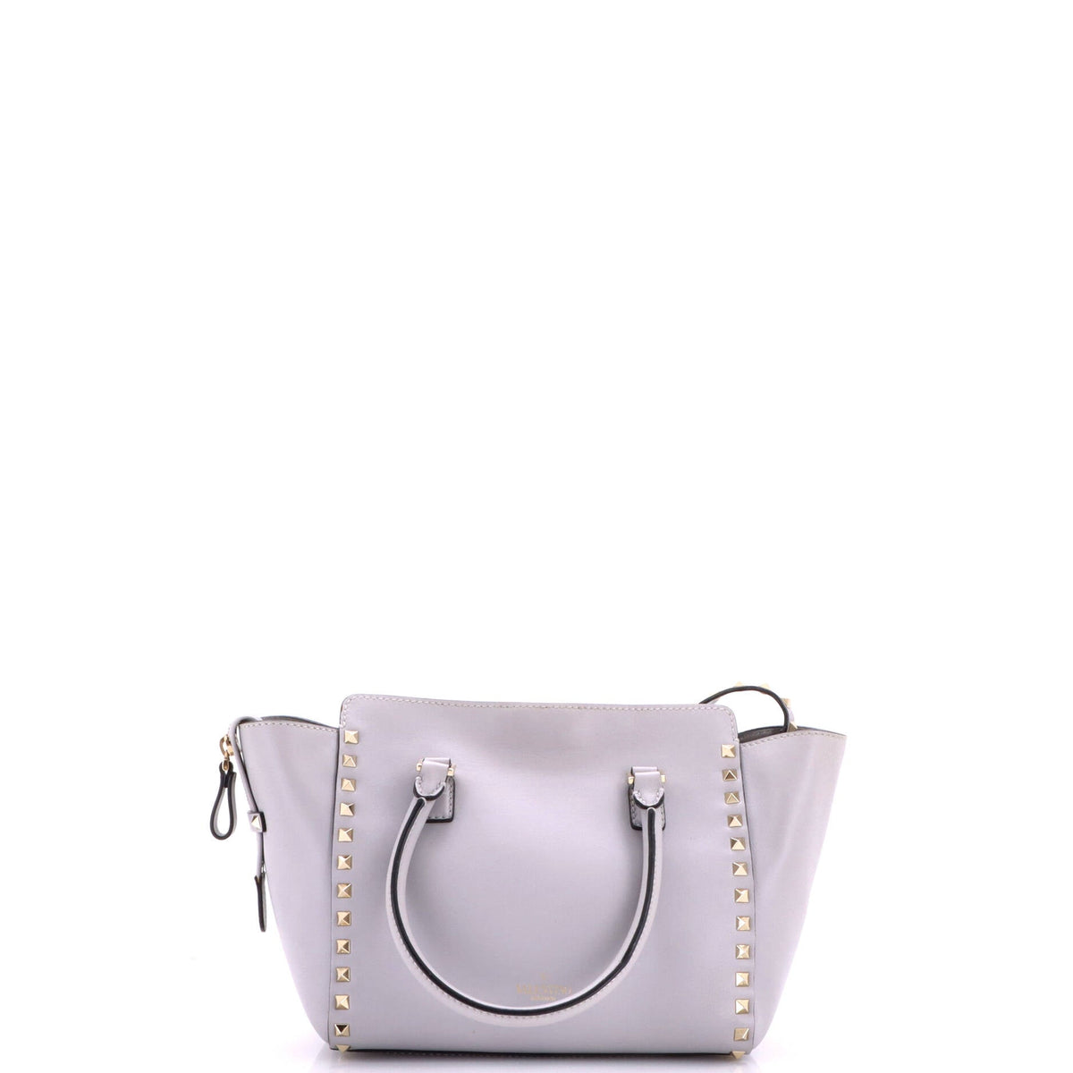 Rockstud Tote Rigid Leather Small