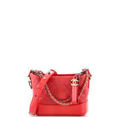 Gabrielle Hobo Quilted Aged Calfskin Small