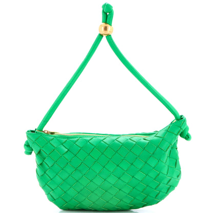 Turn Pouch Intrecciato Nappa Small