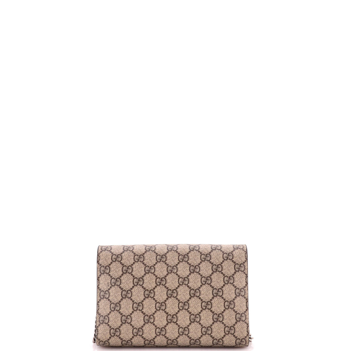 Dionysus Chain Wallet GG Coated Canvas Small
