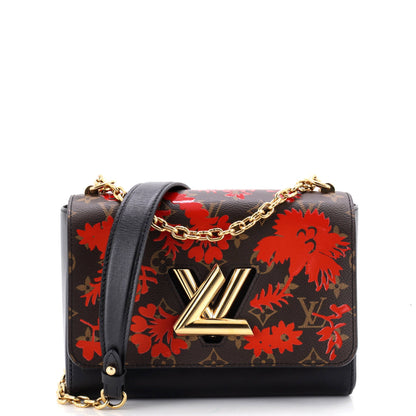 Twist Handbag Limited Edition Blossom Monogram Canvas MM