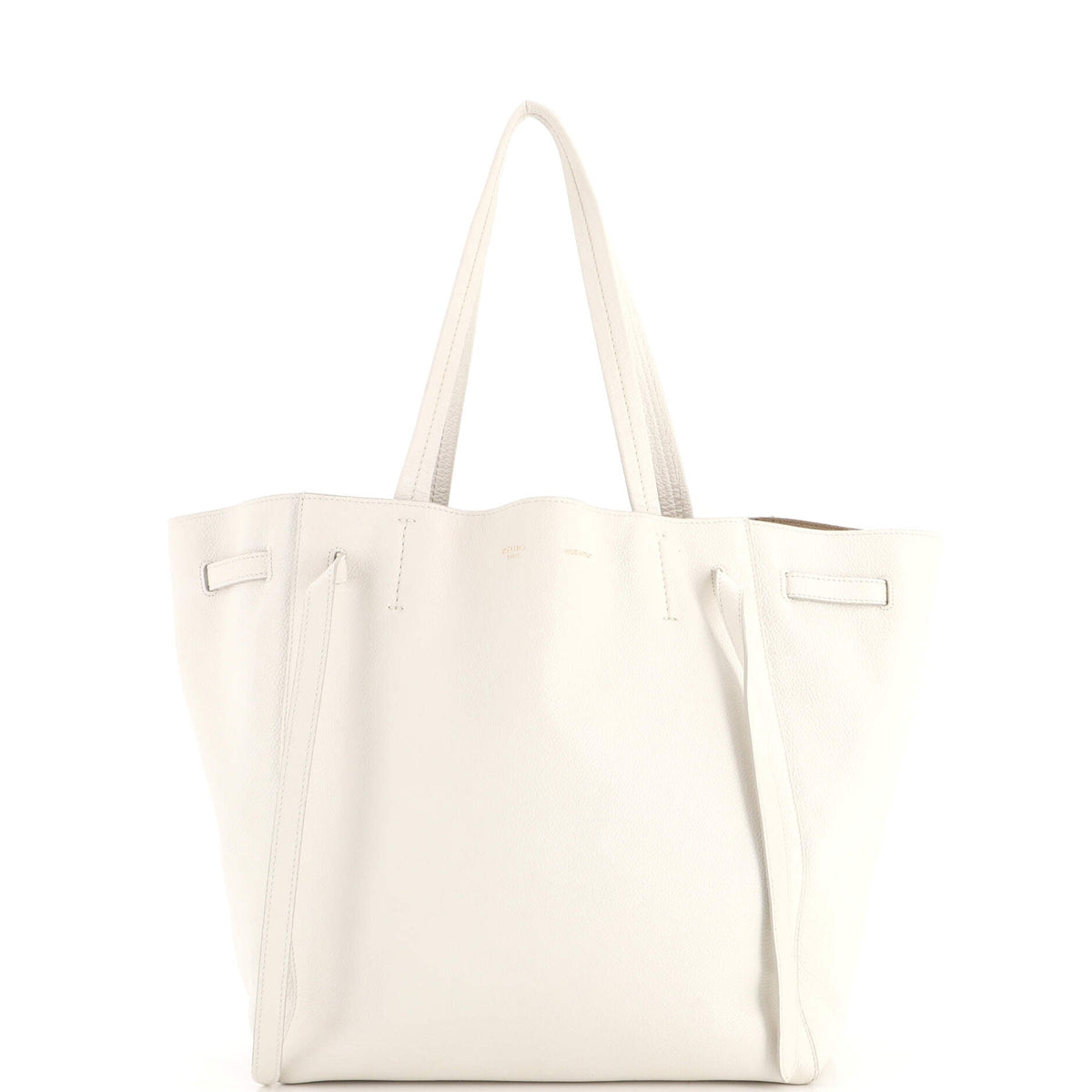 Phantom Tie Cabas Tote Leather Small