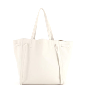 Phantom Tie Cabas Tote Leather Small