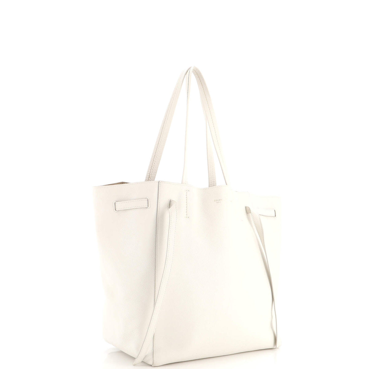 Phantom Tie Cabas Tote Leather Small