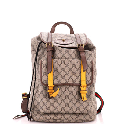 Courrier Soft Backpack GG Coated Canvas Large