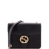 Interlocking Shoulder Bag Leather Small