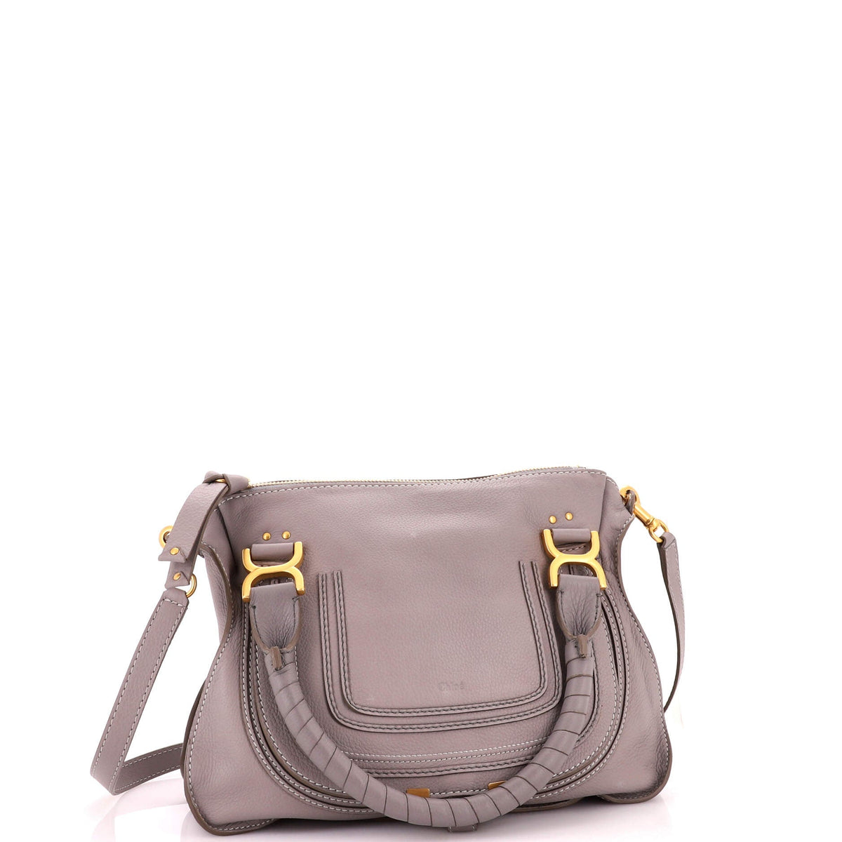 Marcie Satchel Leather Medium