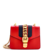 Sylvie Chain Shoulder Bag Leather Mini