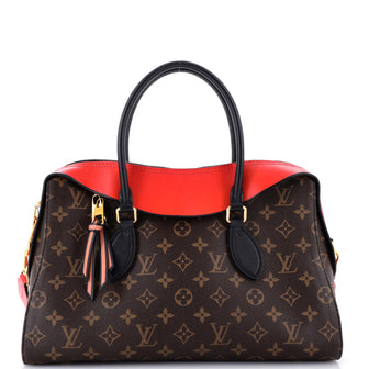 Tuileries Handbag Monogram Canvas with Leather