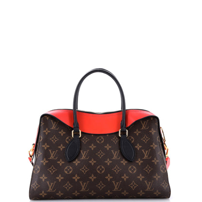 Tuileries Handbag Monogram Canvas with Leather