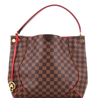Caissa Hobo Damier with Leather