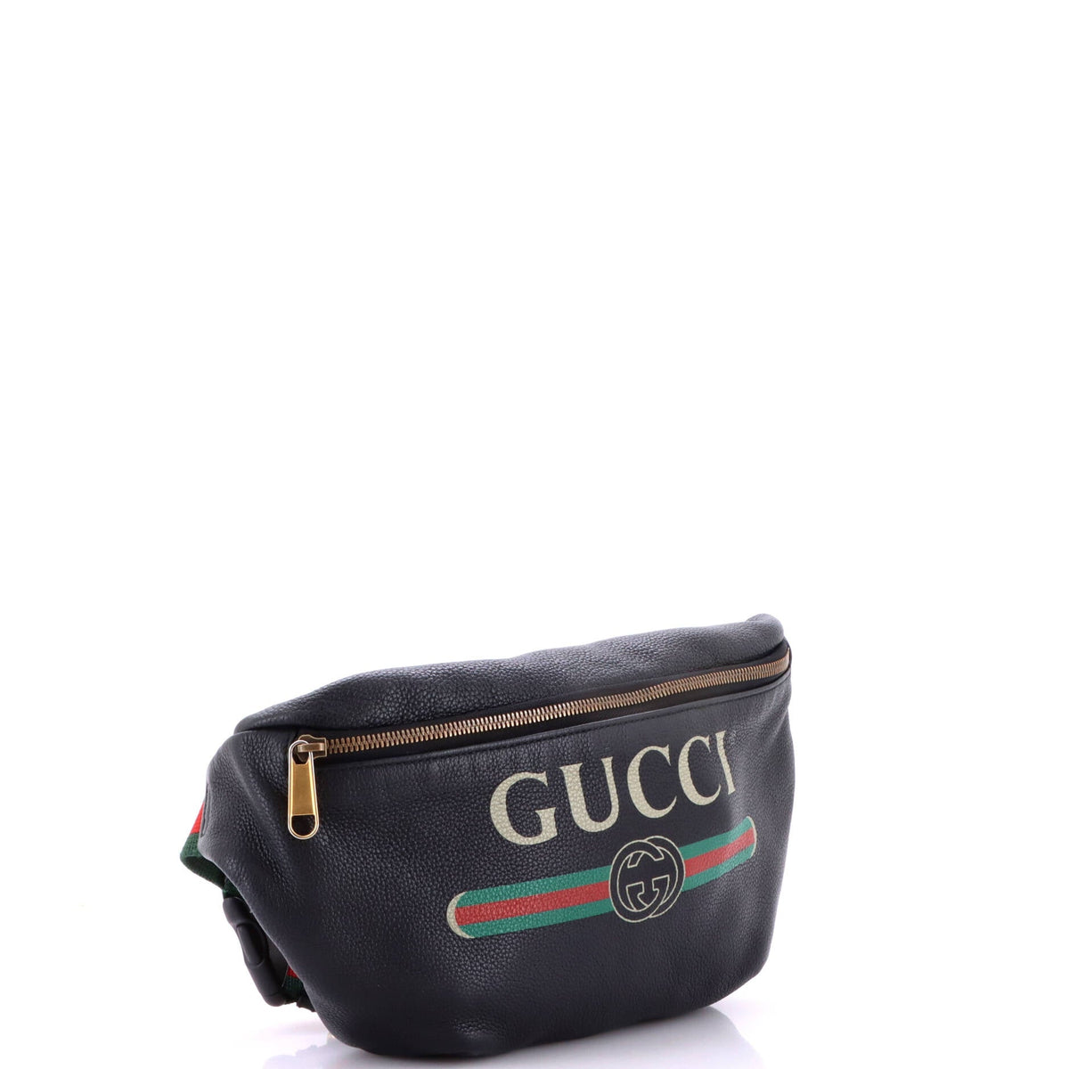 Logo Belt Bag Printed Leather Medium
