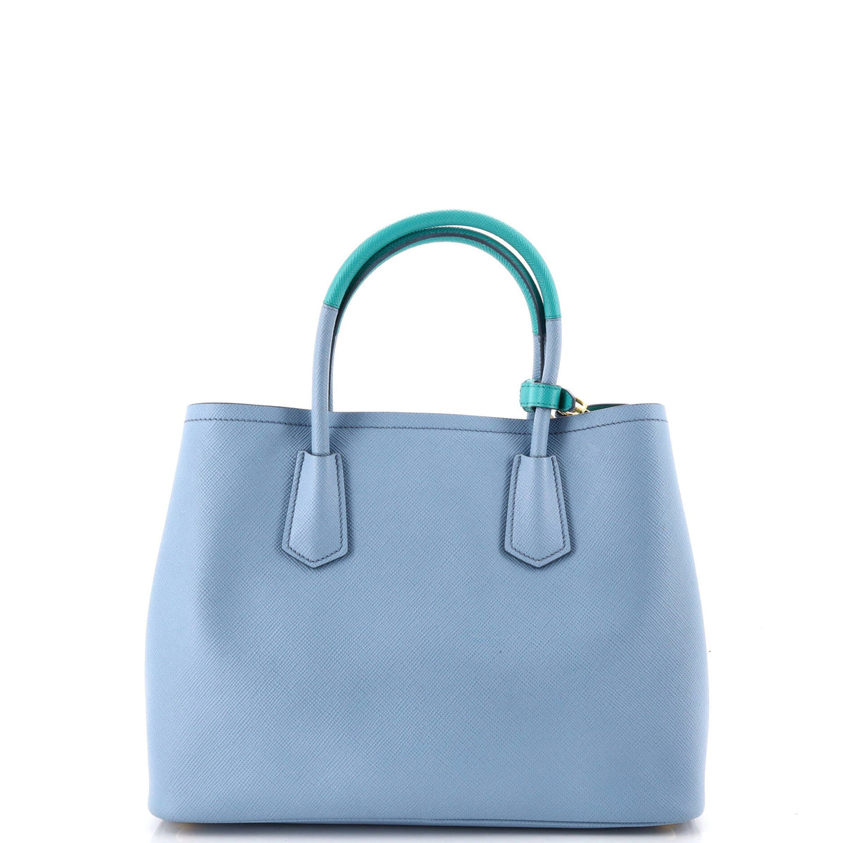 Cuir Double Tote Saffiano Leather Medium
