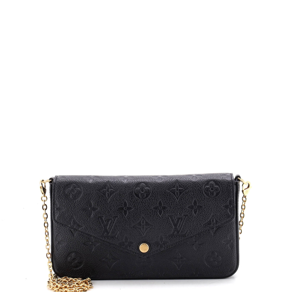 Felicie Pochette Monogram Empreinte Leather