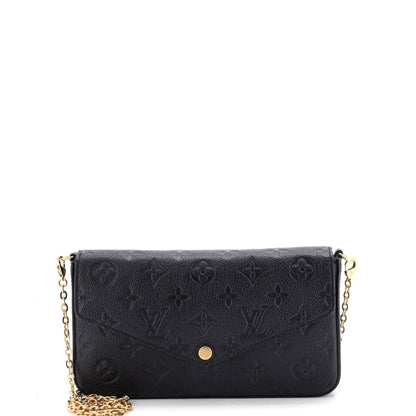 Felicie Pochette Monogram Empreinte Leather