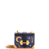 Cahier Crossbody Bag Embellished Leather Micro