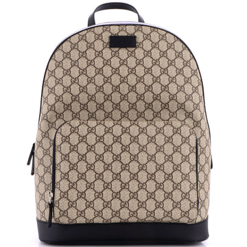 Zip Pocket Backpack GG Coated Canvas Medium