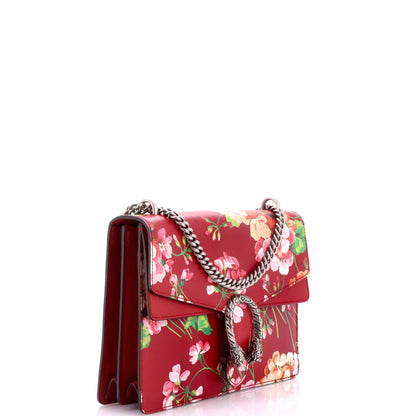 Dionysus Bag Blooms Print Leather Medium
