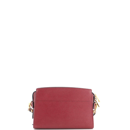 Bibliotheque Crossbody Saffiano Leather