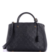 Montaigne Handbag Monogram Empreinte Leather MM