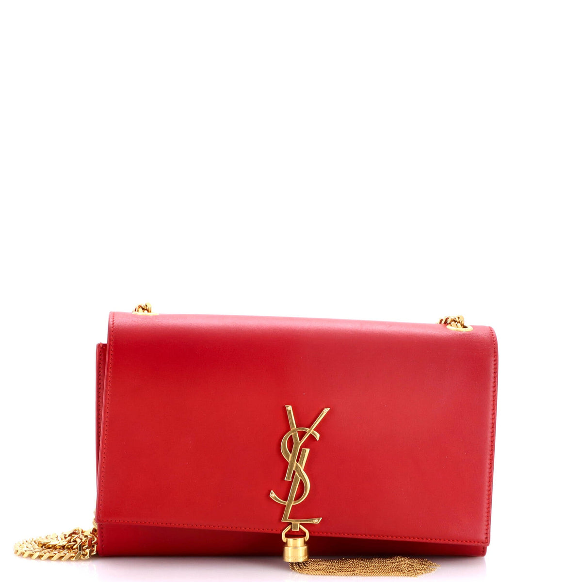 Classic Monogram Tassel Crossbody Bag Leather Medium