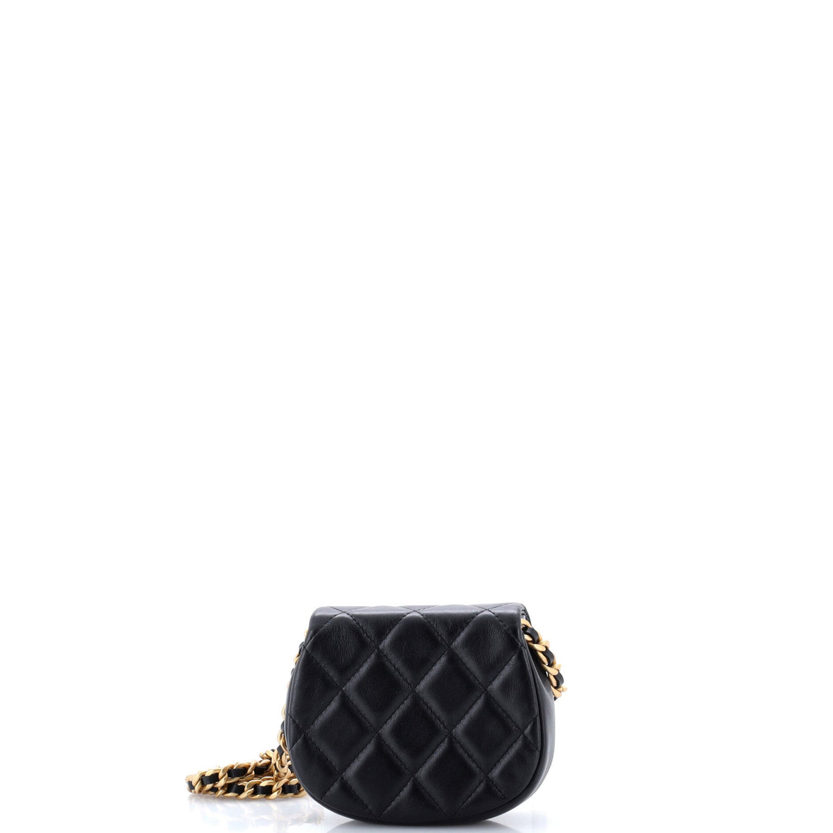 Coco Mail Clutch with Chain Quilted Calfskin Mini