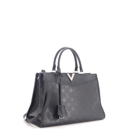 Very Zipped Tote Monogram Leather