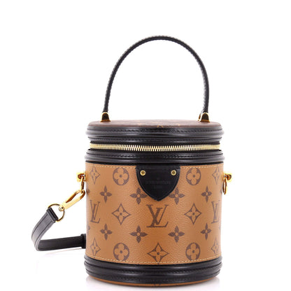 Cannes Handbag Reverse Monogram Canvas