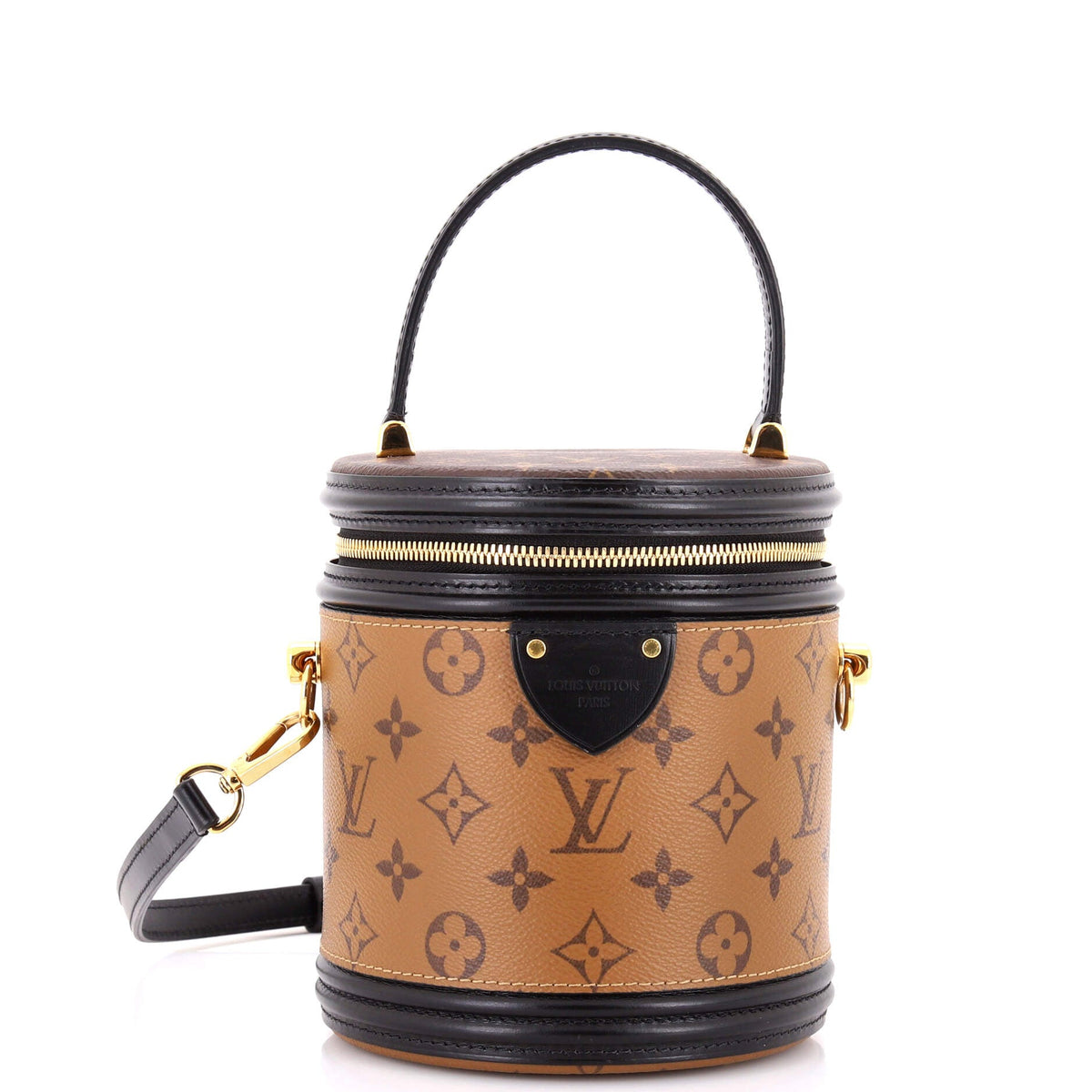 Cannes Handbag Reverse Monogram Canvas